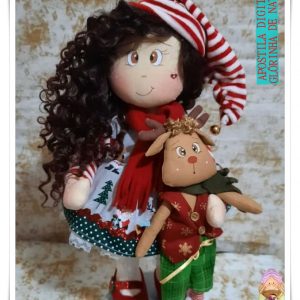 APOSTILA DIGITAL BONECA GLORINHA DE NATAL