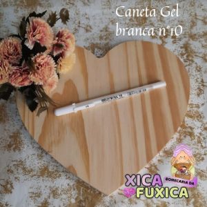 CANETA GEL BRANCA GELLY ROLL Nº 10
