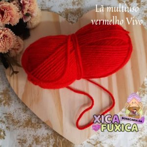 LÃ MULTIUSO VERMELHO VIVO 40G