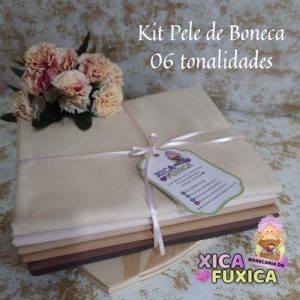 COMBO PELE DE BONECA 6 TONALIDADES