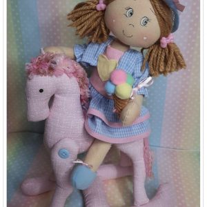 KIT PEGUE E FAÇA BIA CAVALINHO DE PAU