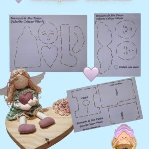 kit de gabaritos Coleção  Vitória Saudosinha + taxa envio